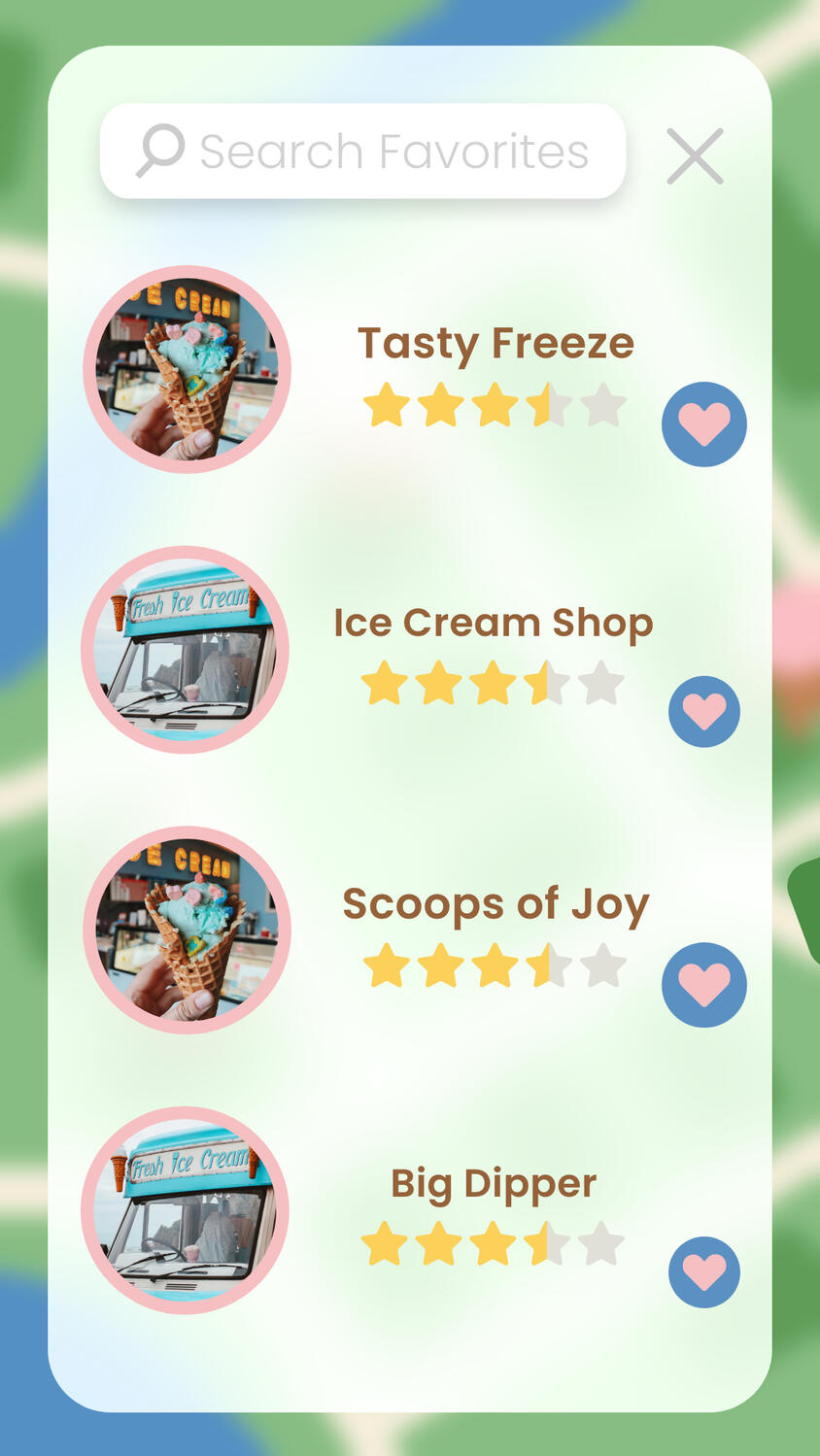 Favorites Search